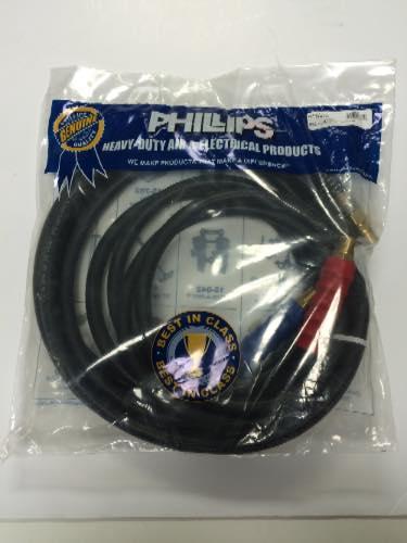 11-8112, Phillips Industries, , HOSE RUBBER 12'SET RED/BLUE - 11-8112