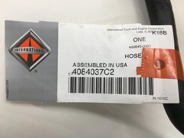 4084037C2, Navistar International, WATER SURGE TANK VENT HOSE - part number 4084037C2