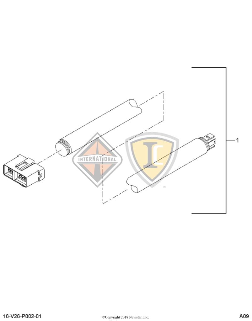 415837C91, Navistar International, HOUSING - part number 415837C91