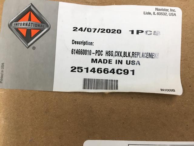 2514664C91, Navistar International, HOUSING, BLACK CONVEX NO GLASS - part number 2514664C91