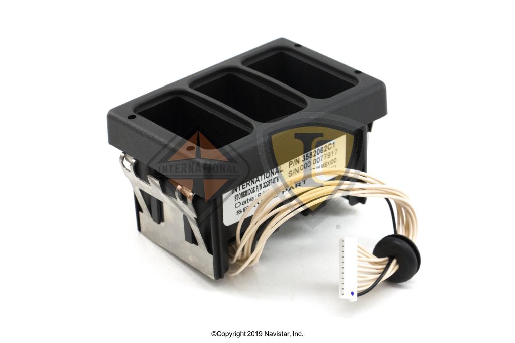 3582062C1, Navistar International, HOUSING, HEADLIGHT SWITCH - part number 3582062C1