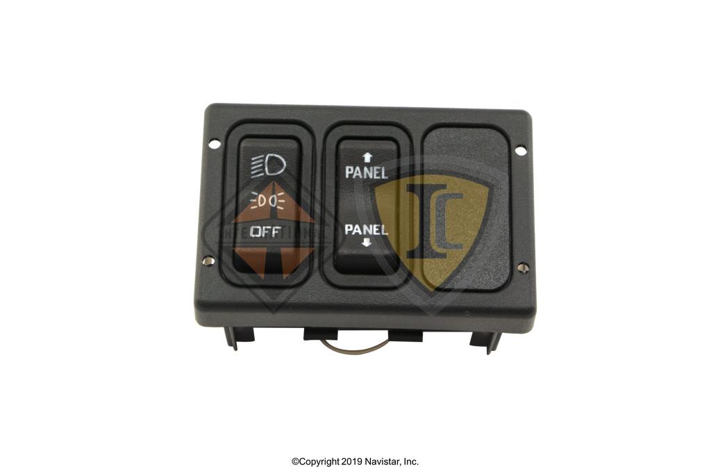 2512518C91, Navistar International, HOUSING, HEADLIGHT SWITCH - part number 2512518C91