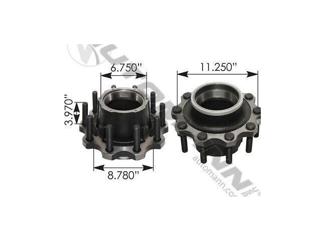 150.T1202.S1, Automann, HUB, 10H UNI L/STUD PROPAR - 150.T1202.S1