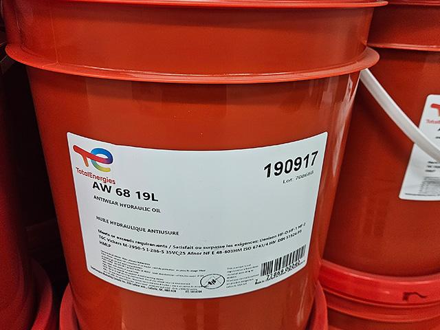 190917, Total Canada Inc., HYD OIL, AW68 19L PAIL - 190917