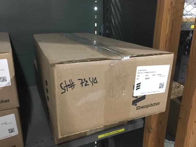 25.2829.34.0500, Eberspacher/ESPAR, HYDRONIC HSE D5E CS 12 VOLT W/INSTALL KIT   - part number 25.2829.34.0500