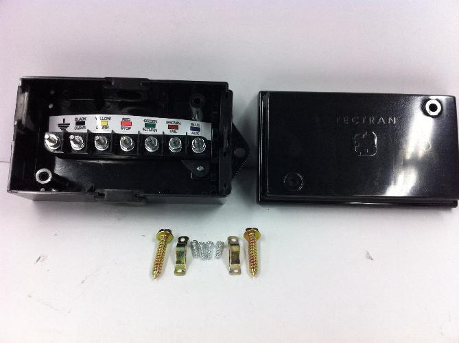 667-7040, Tectran Manufacturing, JUNCTION BOX, 7 TERMINAL - 667-7040