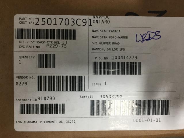 2501703C91, Navistar International, KIT - part number 2501703C91