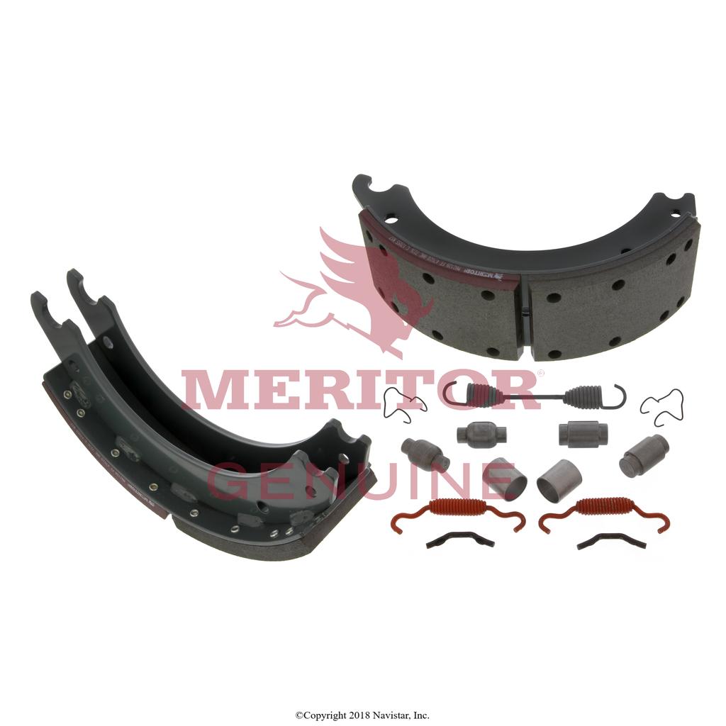 KSMA2124702QP, Meritor - Brake Shoes & Pads, OVERHAUL KIT, MAJOR, BRAKE, NEW LINED, 15 IN. X 4 IN. MERITOR Q PLUS FRONT - KSMA2124702QP