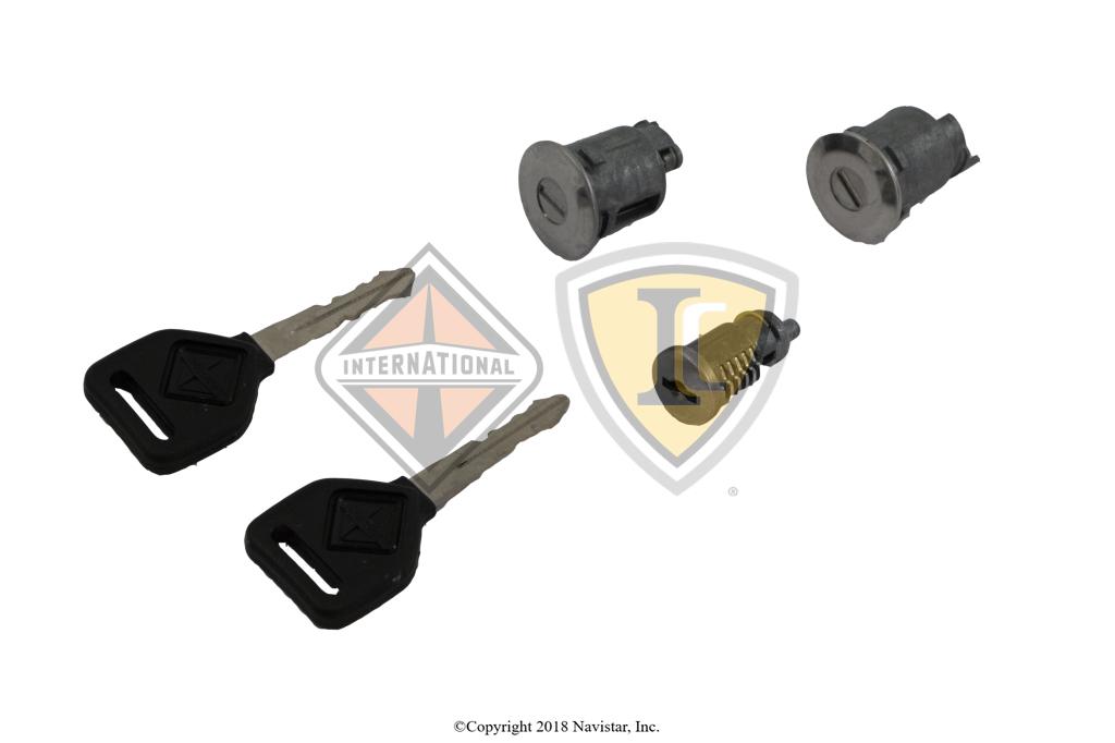 3547893C92, Navistar International, KEY AND TUMBLER KIT, DOOR AND IGNITION - 3547893C92