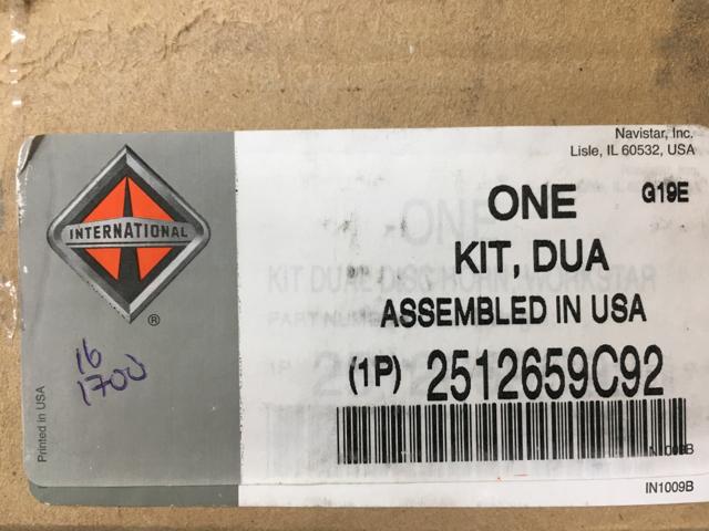 2512659C92, Navistar International, KIT, DUAL DISC HORN, WORKSTA - part number 2512659C92