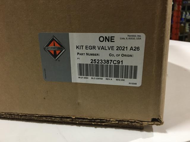 2523387C91, Navistar International, KIT, EGR VALVE (2021 A26) - part number 2523387C91