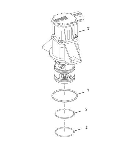 5012972R91, Navistar International, KIT, EGR VALVE (I334) - part number 5012972R91