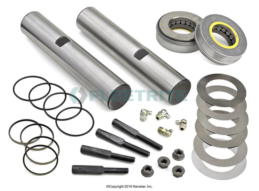 FLTKP5455, Fleetrite, KINGPIN KIT, AXLE, FRONT, W/ REAM, COMPOSITE, 1.921 IN X 9.87 IN - FLTKP5455