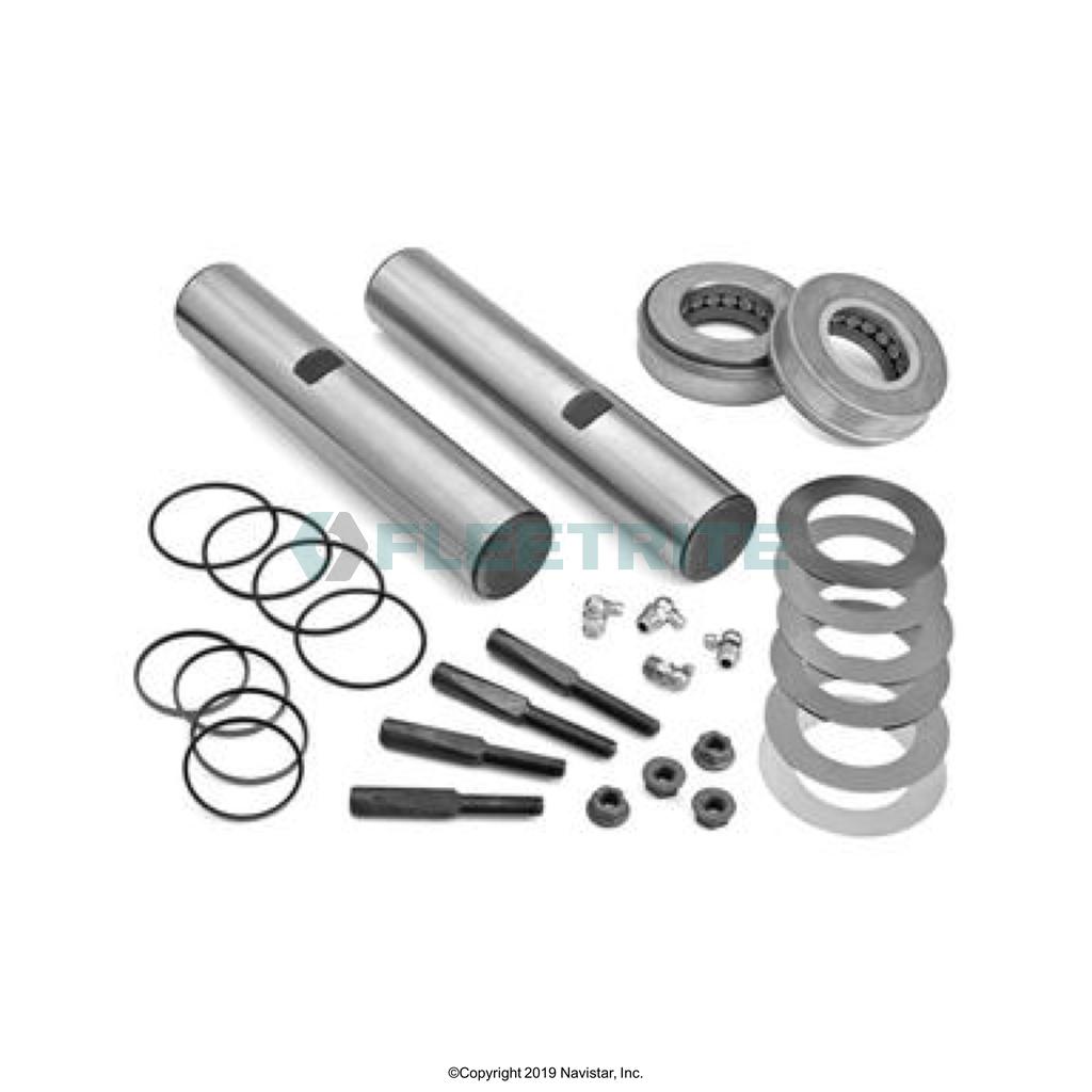 FLTKP5457, Fleetrite, KINGPIN KIT, AXLE, FRONT, W/ REAM, COMPOSITE, 2.046 IN X 11.00 IN - FLTKP5457