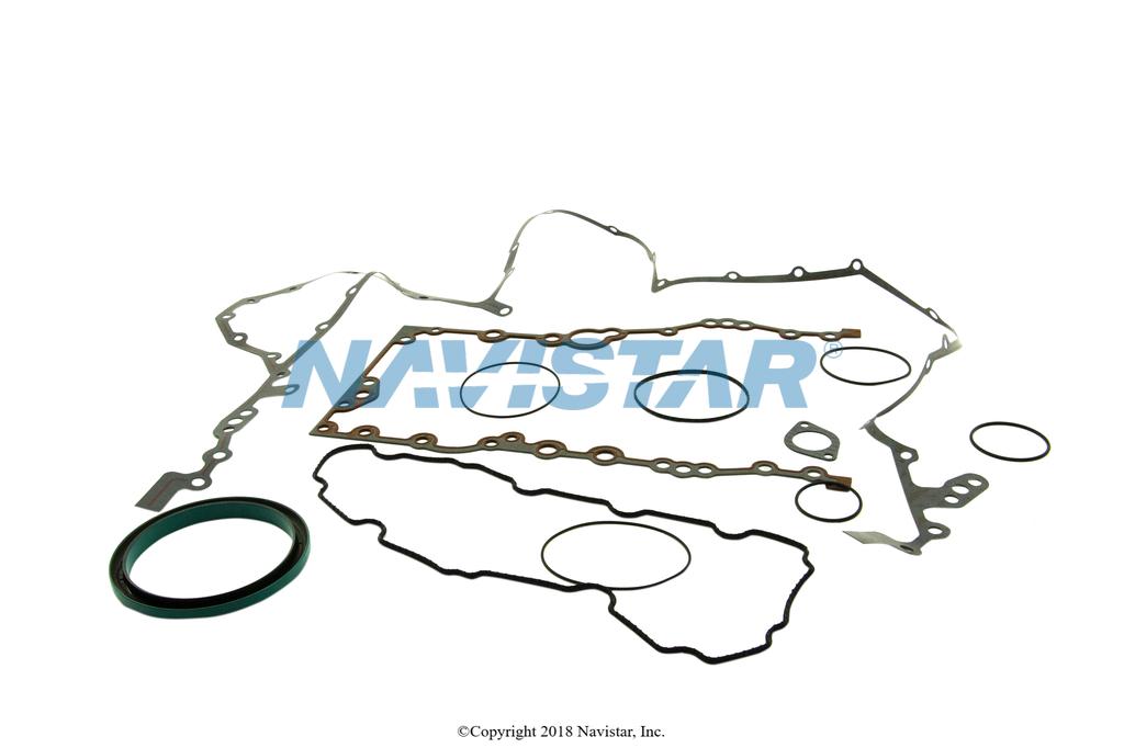 7079534C91, Navistar International, GASKET KIT, COVER, FRONT, ENGINE - part number 7079534C91