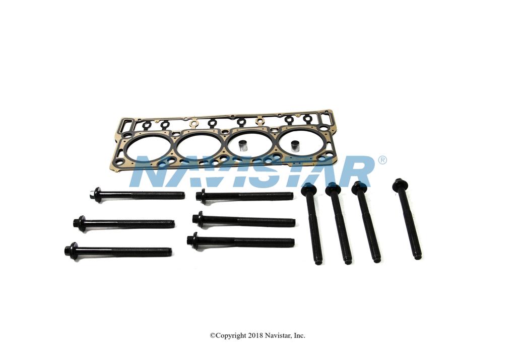 1873196C95, Navistar International, GASKET SET, CYLINDER HEAD, ENGINE, W/ BOLTS - part number 1873196C95