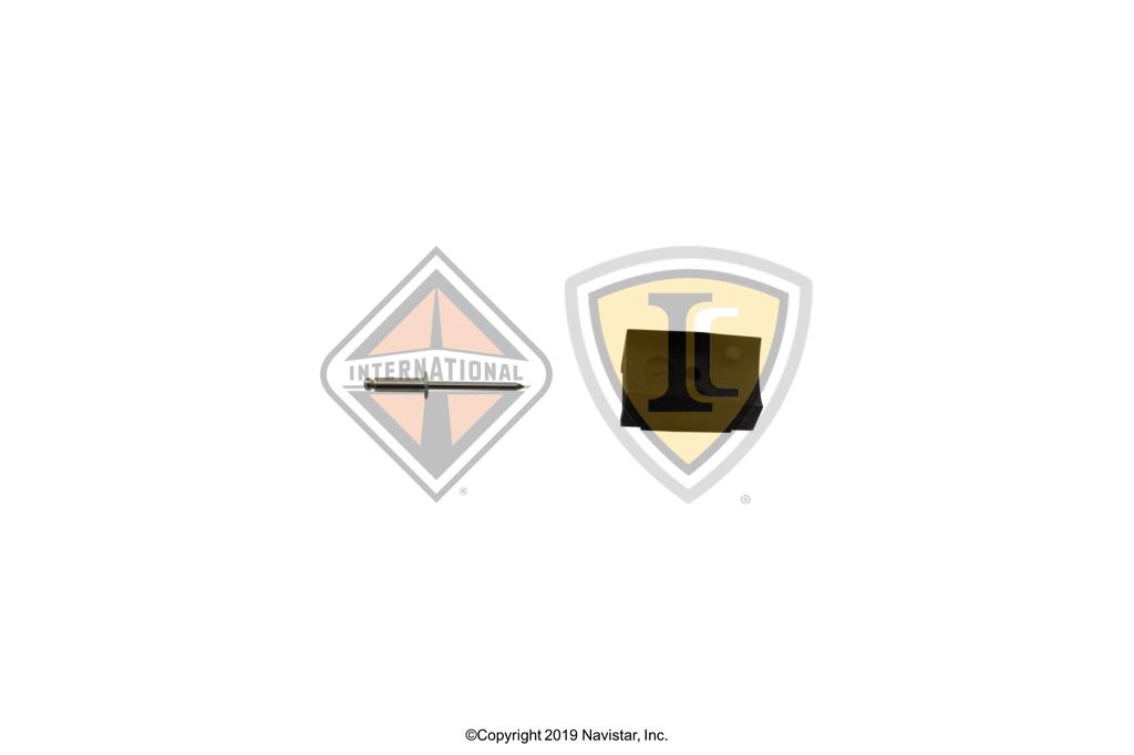 2509146C91, Navistar International, KIT, LH RECEIVER W/RIVET - part number 2509146C91