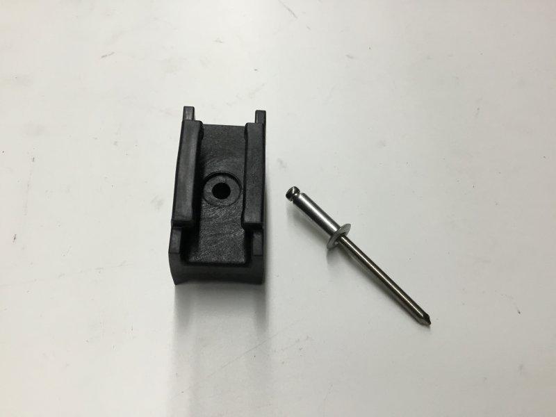 2509146C91, Navistar International, KIT, LH RECEIVER W/RIVET - part number 2509146C91