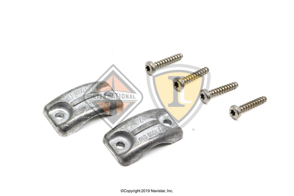 2506236C91, Navistar International, KIT, MIRROR CLAMP (2-ALUMCLMP - 2506236C91