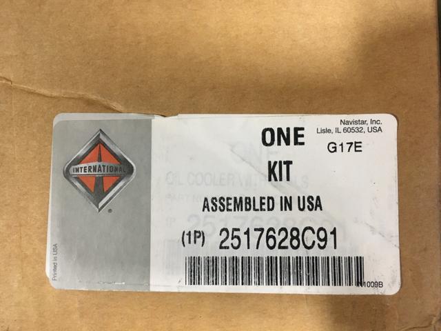 2517628C91, Navistar International, KIT, OIL COOLER WITH SEALS - part number 2517628C91