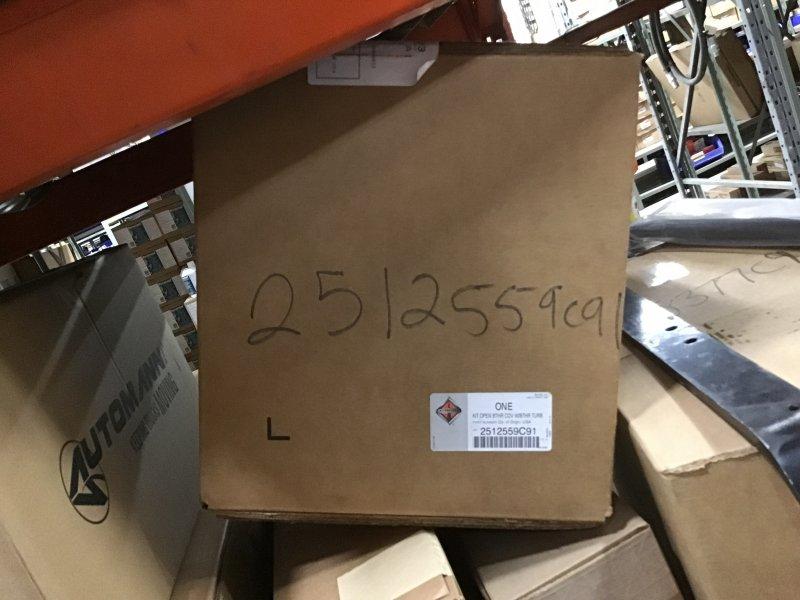 2512559C91, Navistar International, BREATHER ASSY, CRANKCASE VENTILATION, OPEN CONVERSION KIT, TURBINE HOUSING W/ VALVE COVER - part number 2512559C91