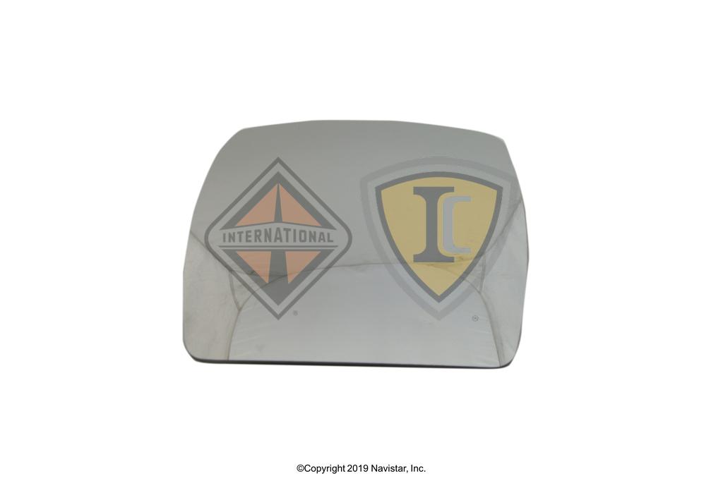 2594622C91, Navistar International, GLASS CARRIER PLATE ASSEMBLY, RIGHT HAND, CONVEX, HEATED, TURN SIGNAL - part number 2594622C91
