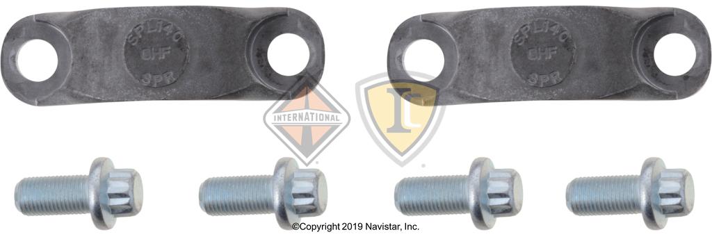 DS1407018X, Spicer U-Joints & Center Bearings, STRAP KIT, U-JOINT, DRIVE SHAFT, SPL140 SERIES - DS1407018X
