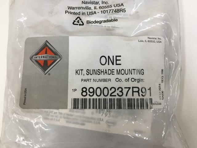 8900237R91, Navistar International, KIT, SUNSHADE MOUNTING - part number 8900237R91