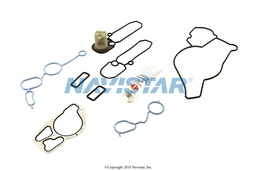 1831680C95, Navistar International, GASKET KIT, FRONT COVER - part number 1831680C95
