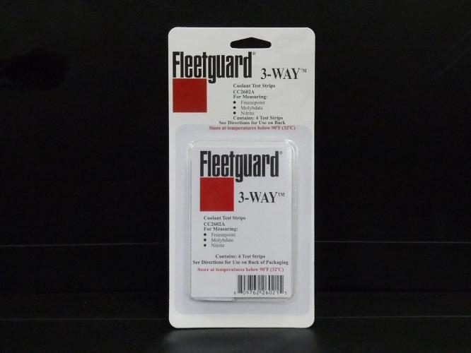 CC2602A, Fleetguard, KIT, TEST*- STRIPS (4CARD) - CC2602A