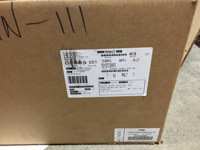 5010722R93, Navistar International, KIT,TURBO 466 MD - part number 5010722R93