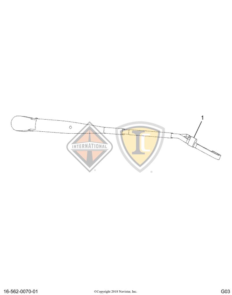 2504705C91, Navistar International, KIT, WASHER NOZZLE ASSEMBLY - part number 2504705C91