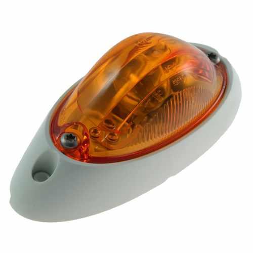 52063, Grote Industries Co., LAMP, AERODYNAMIC AMBER - 52063