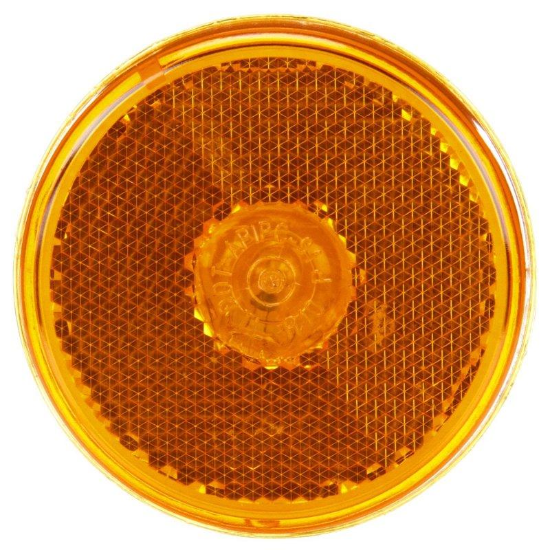 10205Y, Truck Lite, LAMP, AMBER 2 1/2"W/REFLECTOR - 10205Y