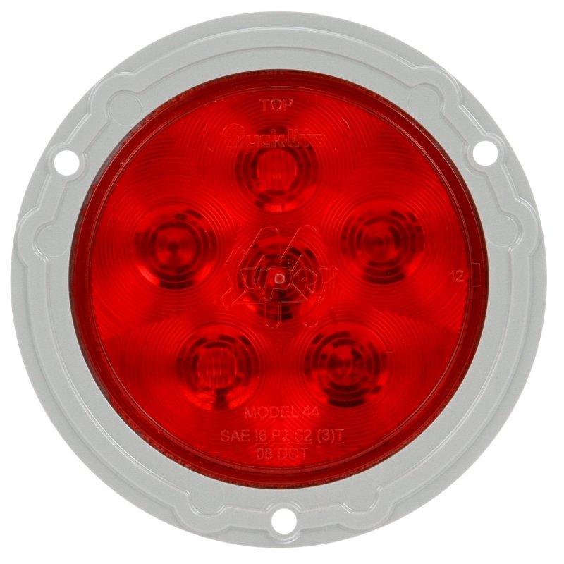 44032R, Truck Lite, LAMP, GRAY FLANGE KIT, 4"LED - 44032R