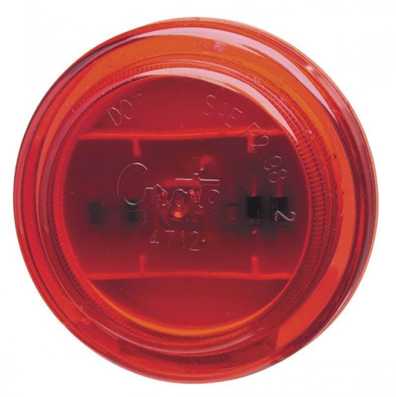 47122, Grote Industries Co., LAMP, LED 2.5"ROUND RED - 47122