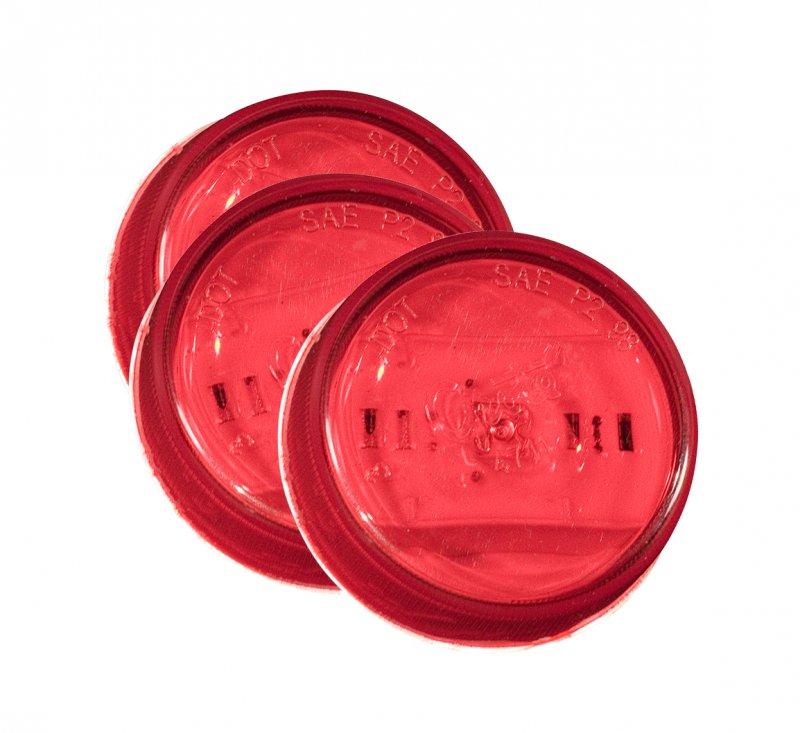 47112-3, Grote Industries Co., LAMP, LED 2"ROUND RED - 47112-3