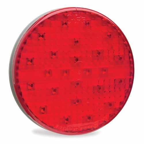 53312, Grote Industries Co., LAMP.LED 4"GROMMET MNT RED - 53312