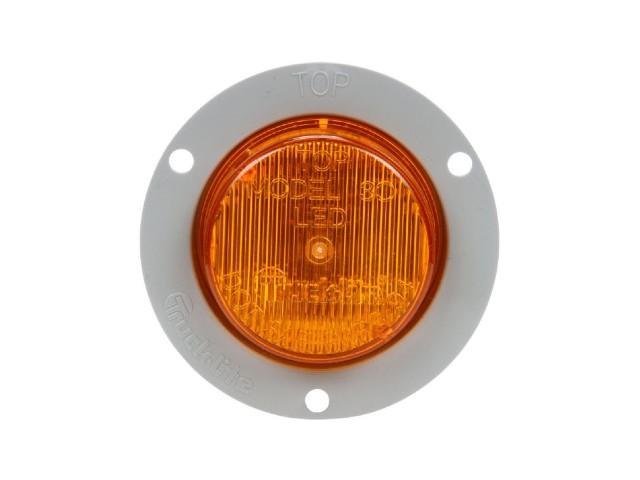 30251Y, Truck Lite, LAMP, LED AMBER 2"FLANGE - 30251Y