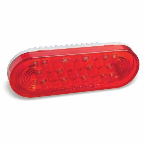 53962, Grote Industries Co., LAMP, LED OVAL RED - 53962