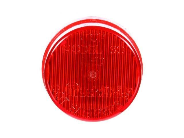 30250R, Truck Lite, LAMP, LED RED 2" - 30250R