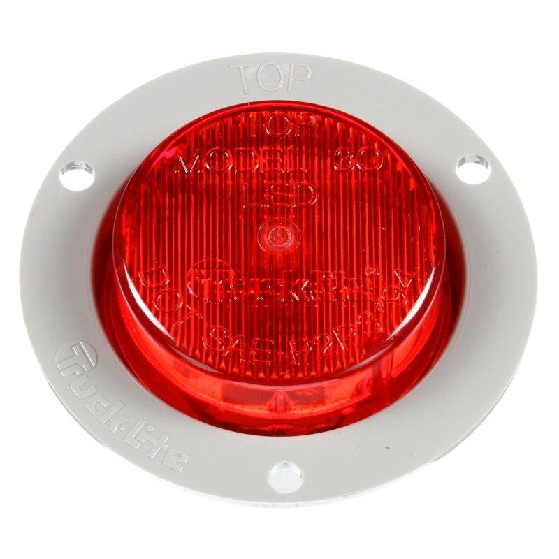 30251R, Truck Lite, LAMP, LED RED 2"FLANGE - 30251R