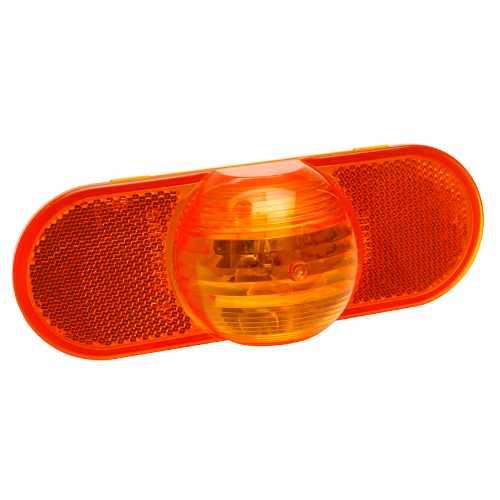 52533, Grote Industries Co., LAMP, MALE PIN OVAL AMBER - 52533