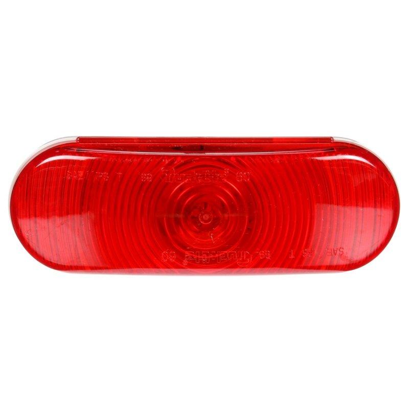 60202R, Truck Lite, LAMP, OVAL RED - 60202R