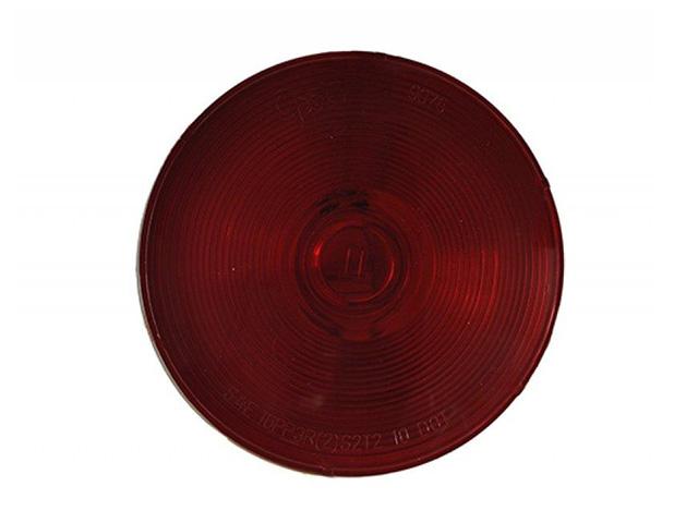 52772-3, Grote Industries Co., LAMP, RED 4" RD SEALED - 52772-3