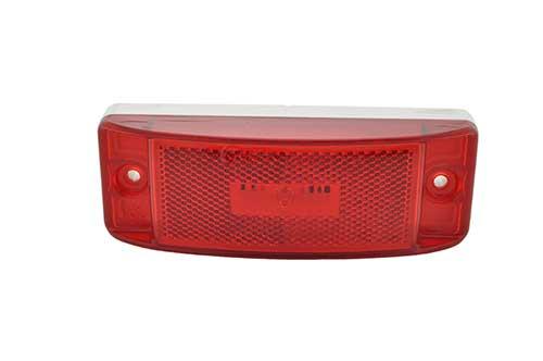 47072, Grote Industries Co., LED Turtleback Lamp, Red - 47072