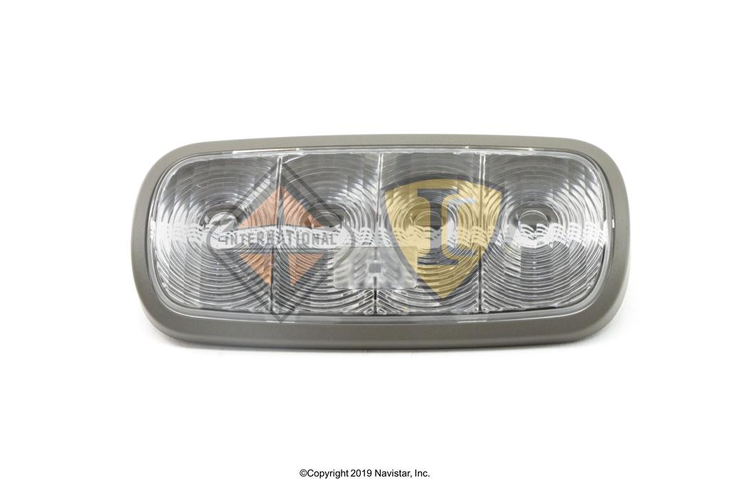 6101886C4, Navistar International, LAMP, DOME, LED W/ SWITCH, MEDIUM NEUTRAL - part number 6101886C4