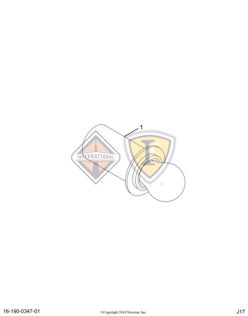 2512164C1, Navistar International, LAMP, BULB AND SOCKET - part number 2512164C1