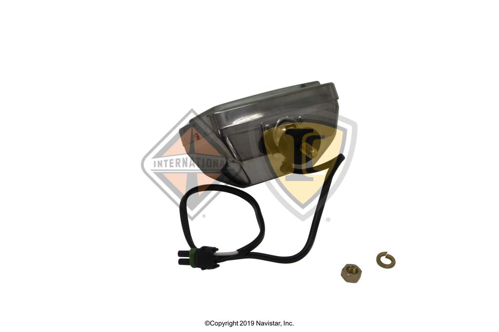 1655006C91, Navistar International, LAMP, FOG, W/ LOUVERS - part number 1655006C91