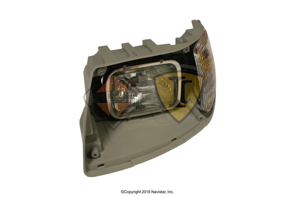 3878082C91, Navistar International, HEADLIGHT ASSY, LEFT - 3878082C91